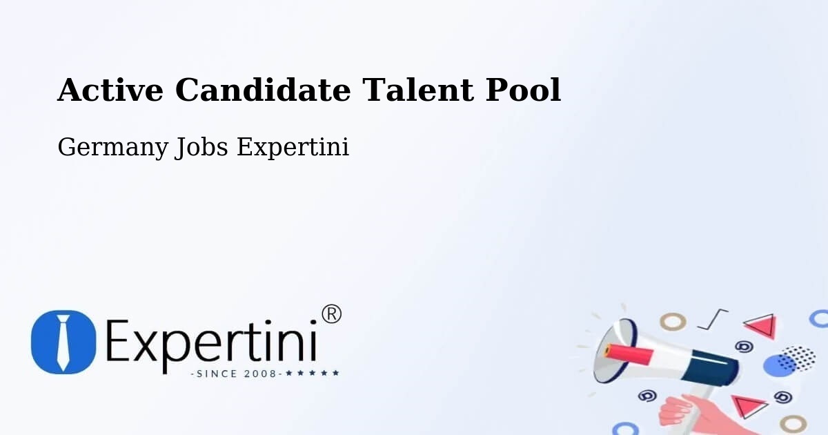 Active Candidate Talent Pool – Aach - Germany Jobs Expertini