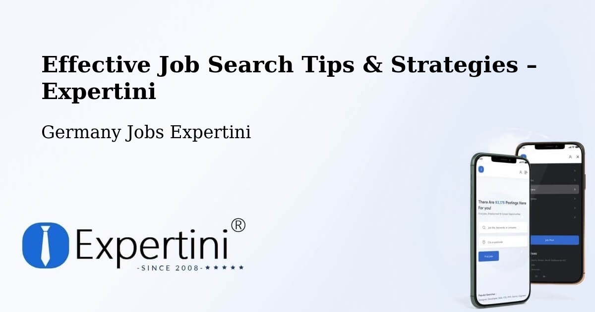 Job Search Tips & Strategies for Job Seekers – Aach - Aach, Germany Jobs Expertini