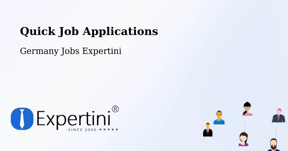 Quick Apply Feature – Aach - Germany Jobs Expertini