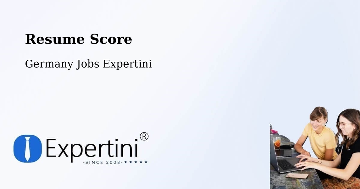 Resume Score & Job Description Match Tool – Aach - Germany Jobs Expertini